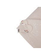 EKO takaró pamut kétoldalas My farm 75x75 cm - Powder pink