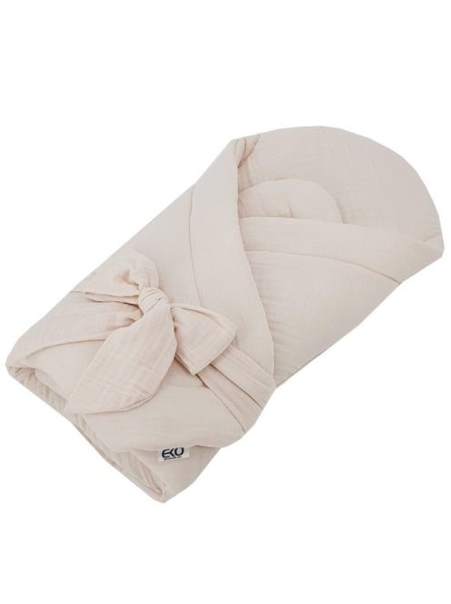 EKO Muszlin pólya bélelés nélkül 75x75 cm - Beige