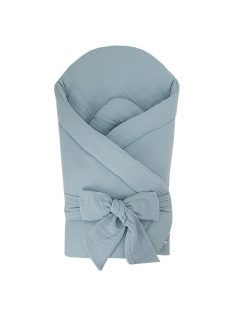 EKO Muszlin pólya merevítés nélkül 75x75 cm - Kék