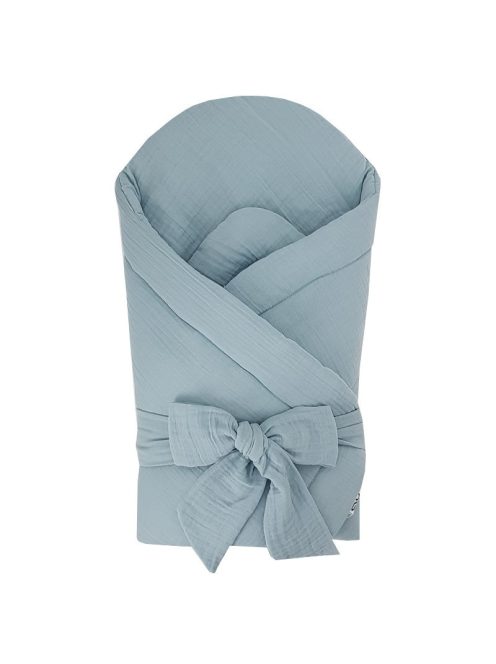 EKO Muszlin pólya merevítés nélkül 75x75 cm - Kék