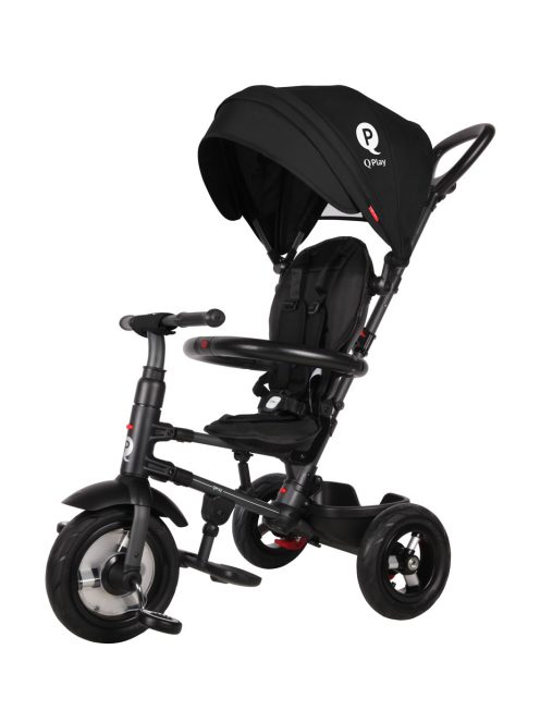 QPLAY Tricikli Rito air gel (Gumi) Black, kor 10-72 hó