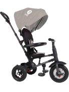 QPLAY Tricikli Rito air gel (Gumi) Grey, életkor 10-72 hónap