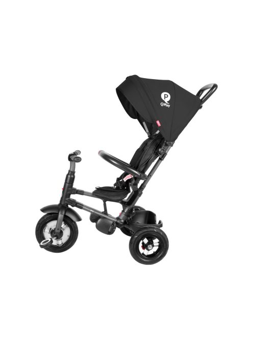 QPLAY Tricikli Rito air gel (Gumi) Grey, életkor 10-72 hónap