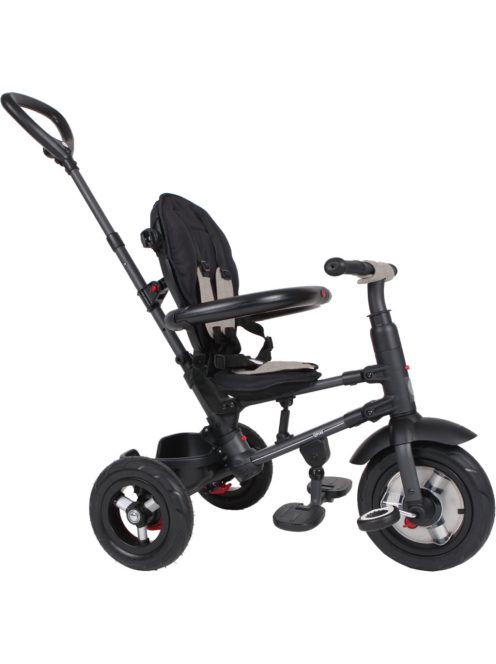 QPLAY Tricikli Rito air gel (Gumi) Grey, életkor 10-72 hónap