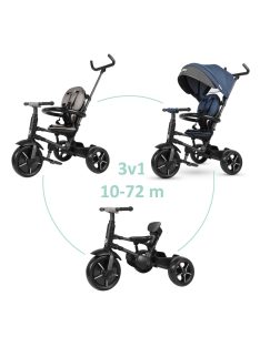 QPLAY Tricikli Rito star Blue,összecsukható, 10-72 hónap