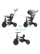 QPLAY Tricikli Rito star Grey, összecsukható, 10-72 hónap