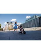 QPLAY Tricikli Rito star Grey, összecsukható, 10-72 hónap