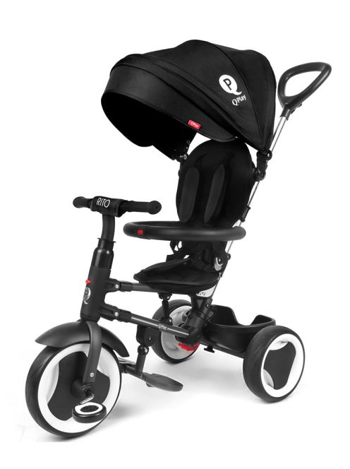 QPLAY Tricikli Rito eva Black, kor 10-72 hó
