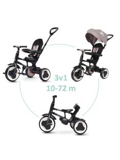 QPLAY Tricikli Rito eva Grey, kor 10-72 hónap