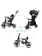 QPLAY Tricikli Rito eva plus Black, életkor 10-72 hónap