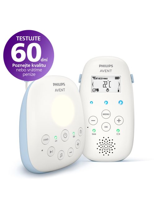 Avent SCD715 DECT baby monitor, BOMBA ÁR