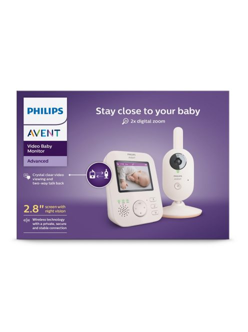 Avent SCD881, Digitális videó monitor