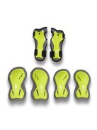 QPLAY Gyermek védőfelszerelés Green, méret S, kor 3-5 év