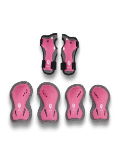 QPLAY Gyermek védők Pink, méret S, kor 3-5 év