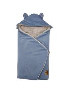 EKO Babahordozóba való bundazsák - kék