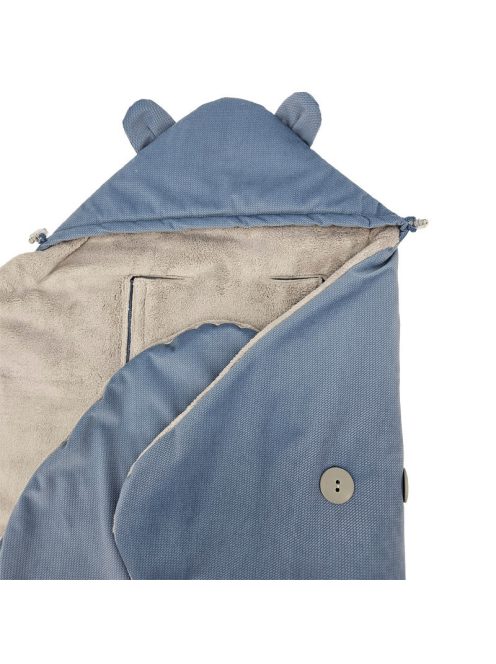 EKO Babahordozóba való bundazsák - kék