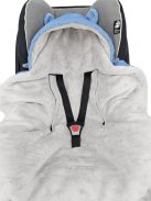 EKO Babahordozóba való bundazsák - kék