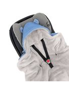 EKO Babahordozóba való bundazsák - kék