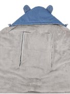 EKO Babahordozóba való bundazsák - kék