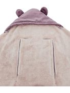 EKO Babahordozóba való bundazsák - lila