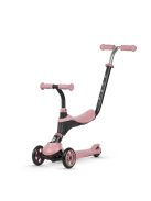 QPLAY Sema 5in1 Roller / Futóbicikli 1-6 éves korig, 50 kg-ig - Pink