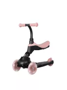 Qplay Sema Evo roller 3az1ben 1-6 éves kor 50 kg-ig - Coral Pink