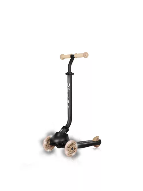 QPLAY Futóbicikli/roller Sema Evo LED fényekkel 1 - 6 év 50 kg-ig - Khaki
