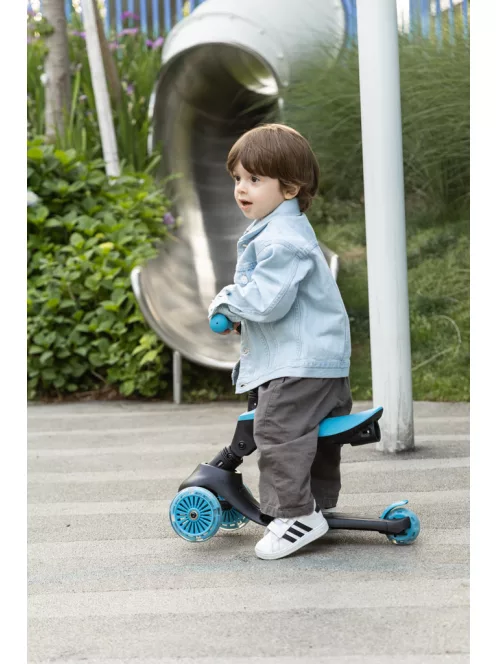 Qplay Sema Evo roller 3az1ben 1-6 éves kor 50 kg-ig - Sky Blue