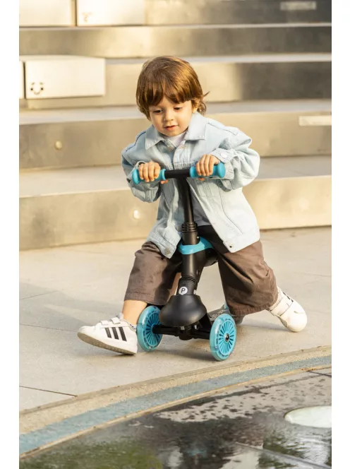 Qplay Sema Evo roller 3az1ben 1-6 éves kor 50 kg-ig - Sky Blue