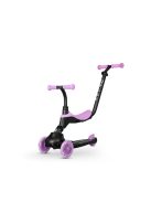 QPLAY futóbicikli/roller Sema Evo LED fényekkel Violet, kor 1 - 6 év, 50 kg-ig