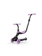 QPLAY futóbicikli/roller Sema Evo LED fényekkel Violet, kor 1 - 6 év, 50 kg-ig