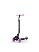 QPLAY futóbicikli/roller Sema Evo LED fényekkel Violet, kor 1 - 6 év, 50 kg-ig