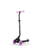 QPLAY futóbicikli/roller Sema Evo LED fényekkel Violet, kor 1 - 6 év, 50 kg-ig