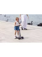QPlay Sparkling gyerek roller LED világító kerekekkel - Black