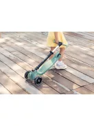 QPlay Sparkling gyerek roller LED világító kerekekkel - Black