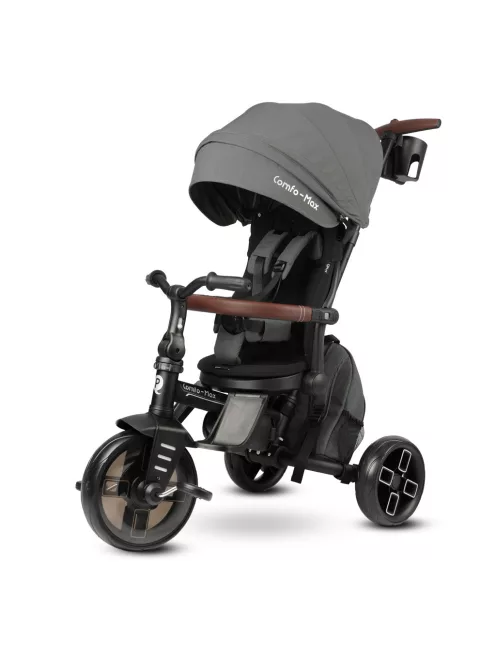 QPLAY Tricikli Comfo Max 7in1 10-72 hónap - Grey