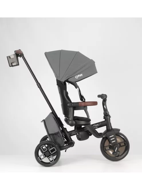 QPLAY Tricikli Comfo Max 7in1 10-72 hónap - Grey