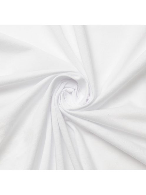 BABYMATEX Jersey lepedő gumival, 60x120 - Fehér