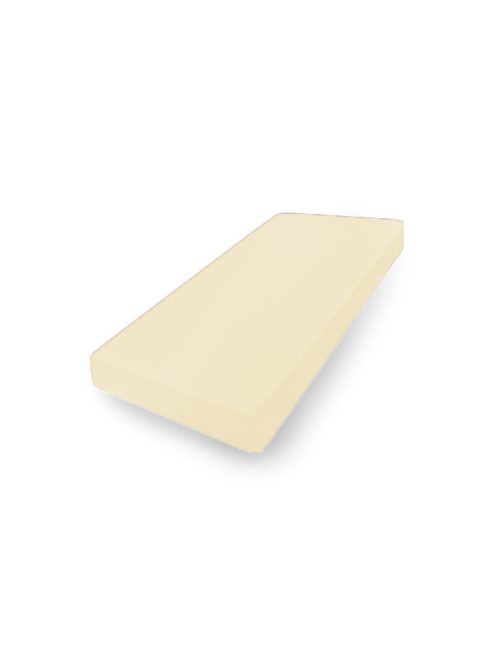 BABYMATEX Jersey lepedő gumírozva, 60x120 - Bézs