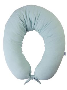   BABYMATEX Moon szoptatós párna muszlin 260 cm - világos türkiz