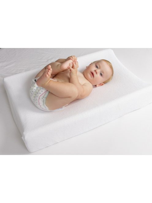 BABYMATEX Pelenkázó alátét huzat - fehér