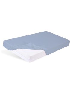   BABYMATEX Vízhatlan lepedő gumírozással Bamboo 60x120 cm - világoskék
