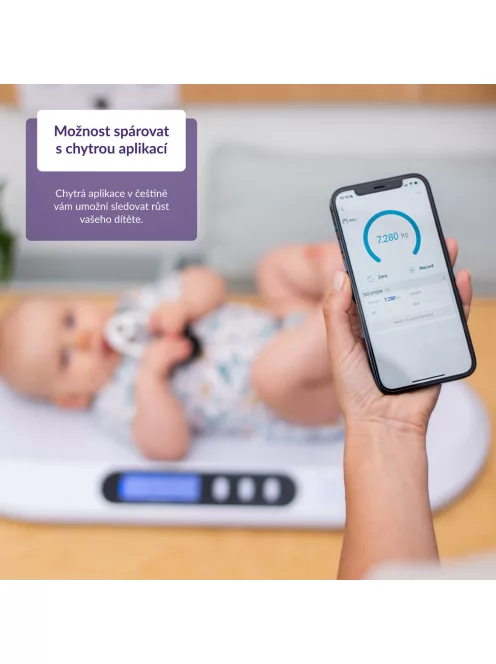 TRUELIFE Digitális baba mérleg BabyScale B5 BT