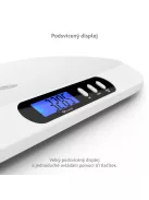 TRUELIFE Digitális baba mérleg BabyScale B5 BT