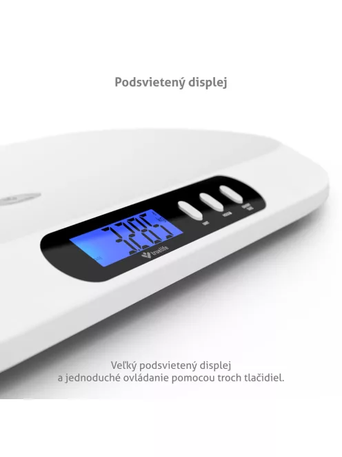 TRUELIFE Digitális baba mérleg BabyScale B5 BT