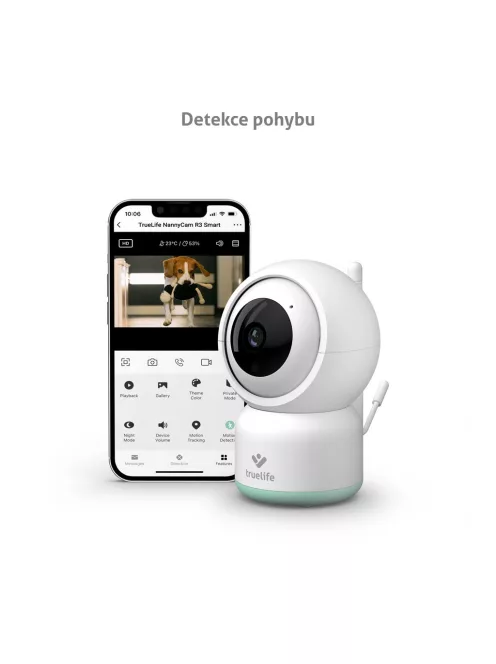 TRUELIFE Bébiőr NannyCam R3 Smart