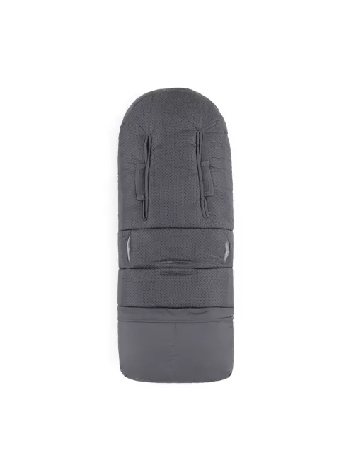 PETITE&MARS Téli szett Jibot 3in1 bundazsák + kézmelegítő kesztyű babakocsira Jasie Charcoal Grey
