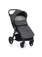 PETITE&MARS Téli szett Jibot 3in1 bundazsák + kézmelegítő kesztyű babakocsira Jasie Charcoal Grey