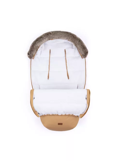 PETITE&MARS Bundazsák Comfy 4in1 Elegant Caramel + Kesztyű Jasie - Charcoal Grey
