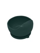 Petite&Mars Szilikon 2 részes étkészlet, tál + evőeszközök, TAKE&MATCH, 6 hó+, Misty Green